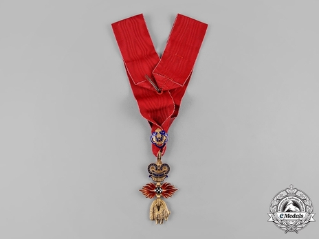 Order of the Golden Fleece, Neck Decoration (in Gold, by Rothe, c. 1880) Reverse