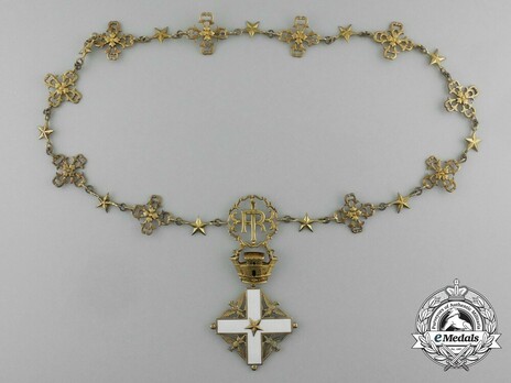 Order of Merit of the Italian Republic, Type I, Collar Obverse