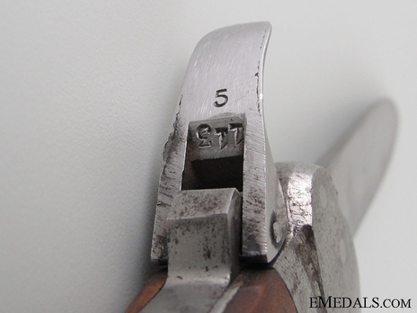 Luftwaffe Gravity Knife (Prewar version) Stamp Detail
