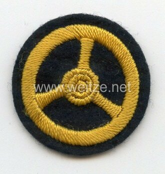 Kriegsmarine Enlisted Men Motor Transport Insignia Obverse