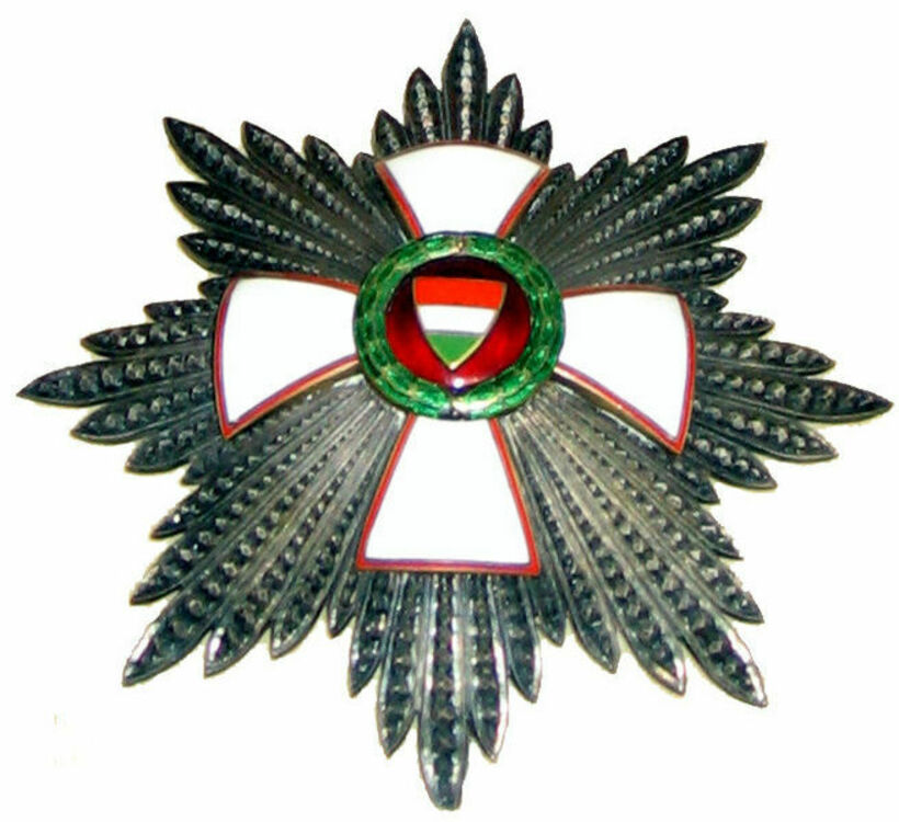 Order+of+merit+of+the+hungarian+republic%2c+grand+cross+breast+star%2c+civil+division