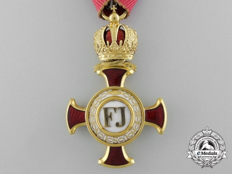 Merit Cross "1849", Type II, I Class Cross (with crown)
