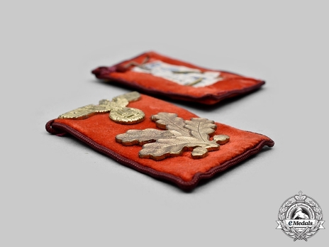NSDAP Befehlsleiter Type IV Gau Level Collar Tabs