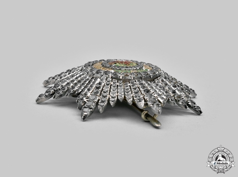Order of the Red Eagle, Type V, Civil Division, I Class Breast Star (with diamonds) Obverse