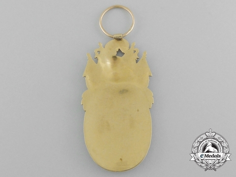 Gold Medal (with trophy of arms) Reverse