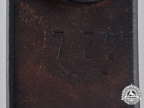 RAD Leather Belt Stamp Detail