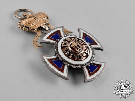 Order of Danilo I (Merit for the Independence), Type IV, IV Class, Officer Obverse