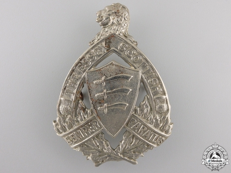 Essex Scottish Other Ranks Cap Badge Obverse