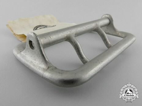 SA Double Open-Claw Buckle (silver version) Reverse