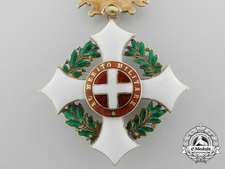 Military Order of Savoy, Type II, Officer Obverse