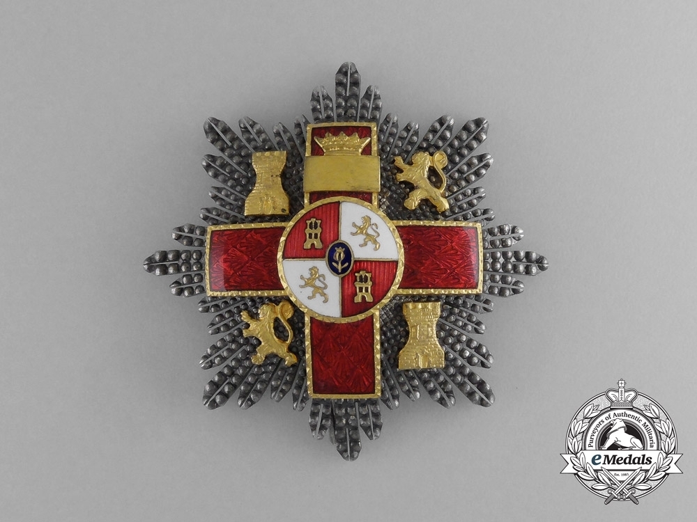 2nd+class+breast+star+%28red+distincion%29+%28silver+gilt%29+obverse
