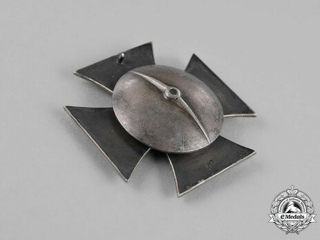 Iron Cross I Class, by P. Meybauer (screwback, marked) Reverse