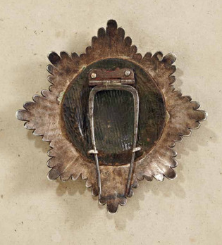 Order of St. Stephen, Type I, Grand Cross Breast Star (with smooth rays)