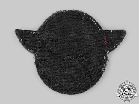 German National Police NCO/EM Ranks Sleeve Eagle (cut-out) Reverse