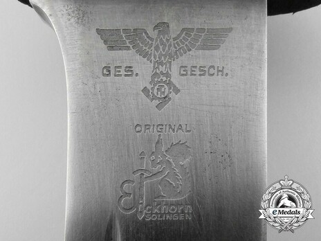 TeNo Enlisted Ranks Hewer Inspection and Maker Marks Detail