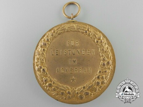 State Farmers' Group Rhineland Badges, Merit Badge for Agriculture Reverse