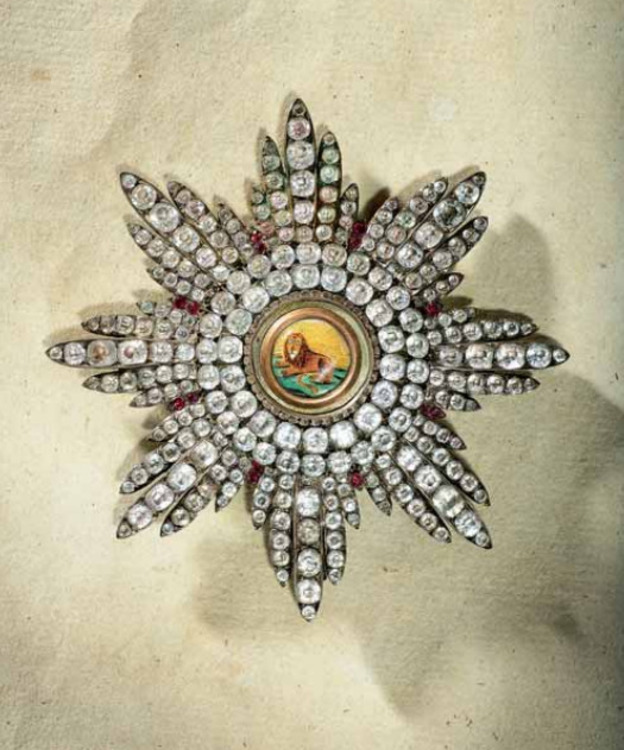 Iran+order+of+the+lion+and+sun%2c+type+ii%2c+ii+class+breast+star