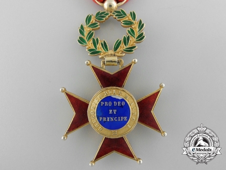 Order of St. Gregory the Great Knight (Civil Division) (with silver-gilt) Reverse