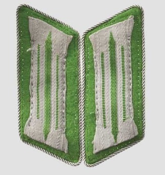 German National Police EM's Collar Tabs Obverse