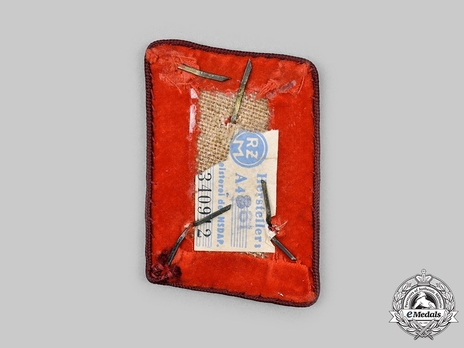 NSDAP Bereitschaftsleiter Type IV Gau Level Collar Tabs Reverse