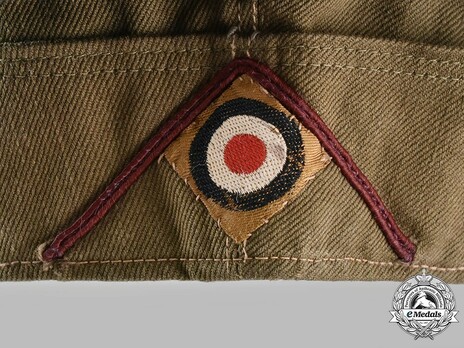 Afrikakorps Heer Smoke & Chemical Field Cap M35 Soutache Detail