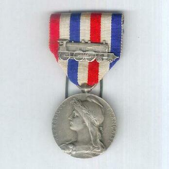 Silver Medal (with locomotive clasp, stamped "O. ROTY," 1913-1939) (Silver by Monnaie de Paris) Obverse