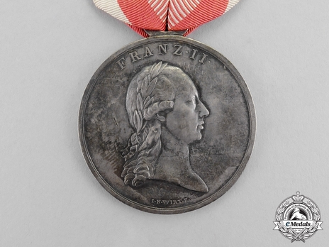 Bravery Medal "DER TAPFERKEIT", Type II, Silver Medal 