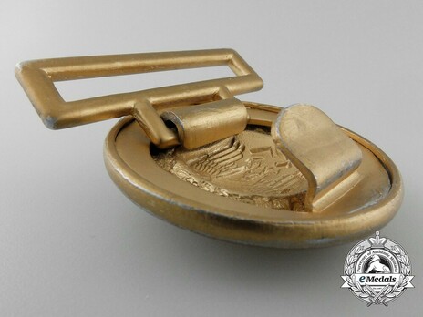 German Army General's Dress Belt Buckle Reverse