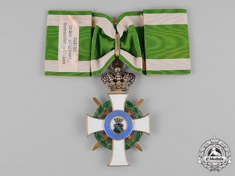  Albert Order, Type II, Military Division, I Class Commander Reverse