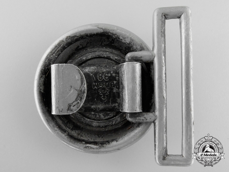 RAD Officer's Belt Buckle Reverse