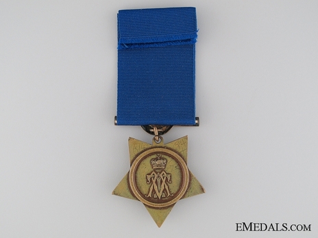 Bronze Medal (dated "1884-6") Reverse
