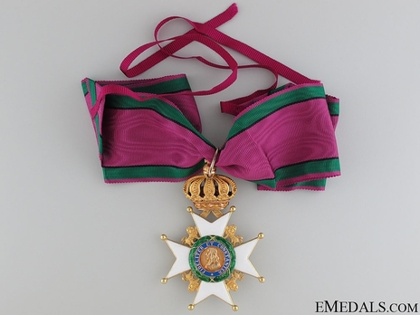 House Order of Saxe-Ernestine, Type II, Civil Division, I Class Commander Cross (in gold) Obverse