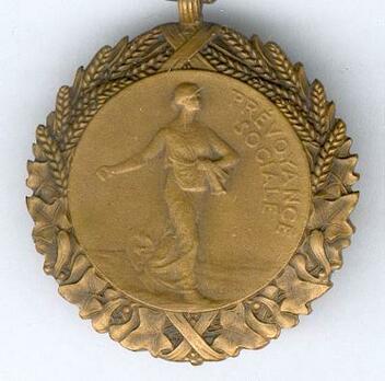 Bronze Medal (stamped "P.LENOIR") Obverse