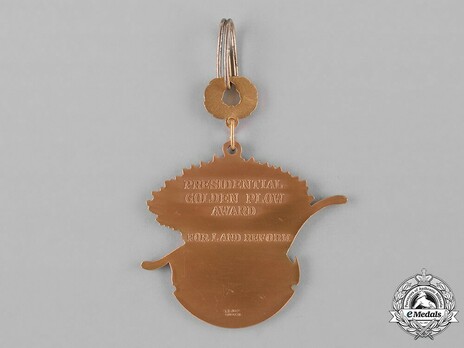 Presidential Golden Plow Award for Land Reform Reverse