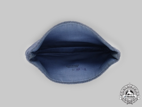 Reichsbahn 2nd Pattern Enlisted Ranks Field Cap (with soutache) Interior