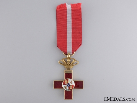 1st Class Cross (red distinction) (gold) Obverse