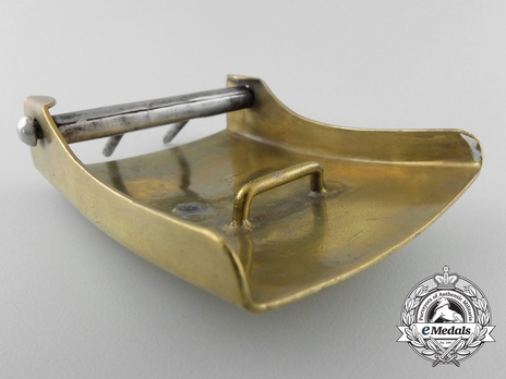 NSKK Enlisted Ranks Belt Buckle (brass version) Reverse