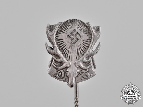 Deutsche Jägerschaft Membership Badge (stickpin version) Obverse