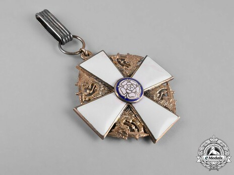 Order of the White Rose, Type I, Civil Division, I Class Commander Cross Obverse