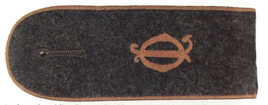 Luftwaffe Signals/Communication Enlisted Men Shoulder Boards Obverse