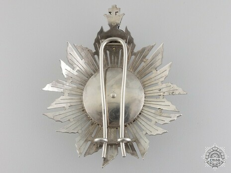 Grand Cross Breast Star (Gold) Reverse