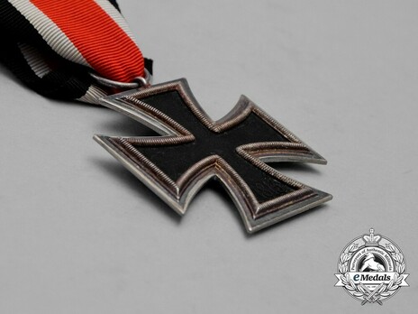 Iron Cross II Class, by Schenkl, #27 (Type 1 frame, "27") Reverse