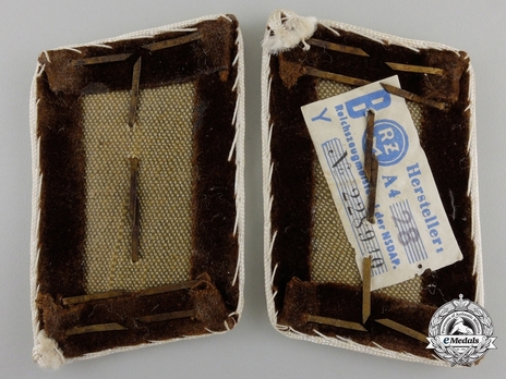 NSDAP Haupt-Abschnittsleiter Type IV Kreis Level Collar Tabs Reverse