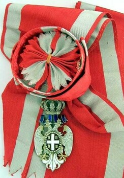 Order of the White Eagle, Type I, Civil Division, I Class Obverse