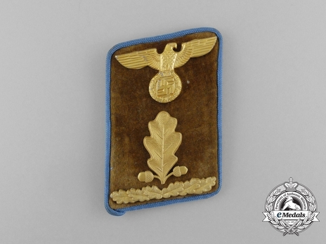 NSDAP Ober-Abschnittsleiter Type IV Ort Level Collar Tabs Obverse
