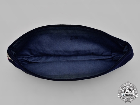 Firefighters Blue 1937 Pattern Field Cap (piped version) Interior