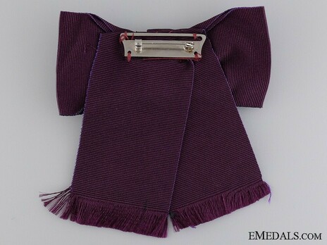Commander (for ladies) (1917-1937) Reverse