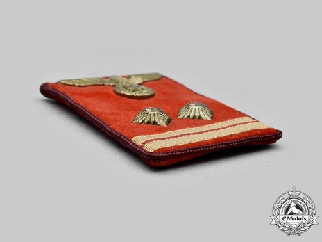 NSDAP Haupt-Bereitschaftsleiter Type IV Gau Level Collar Tabs Obverse