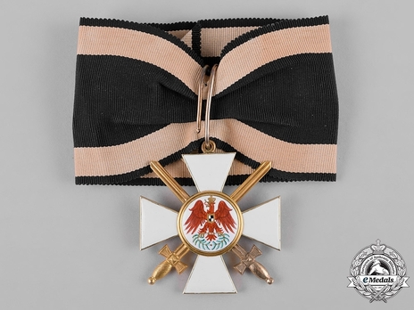 Order of the Red Eagle, Type V, Military Division, II Class Cross (in gold) Obverse