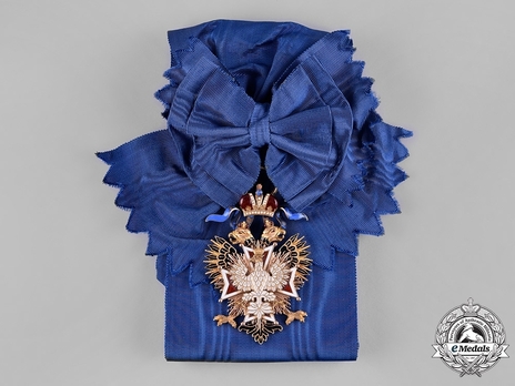 Order of the White Eagle, Type II, Civil Division, Badge (with gold)